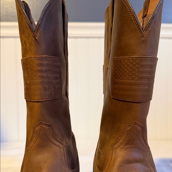 Ariat Men's Classic Brown Cowboy Boots - Picture 3 of 6